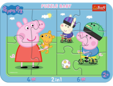 Trefl PUZZLE 4.6 EL TREFL 80021 VESELÉ PIG PEPPA FOL