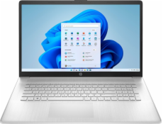 HP 17-CN2083D i3-1215U 17.3 FHD 300nits AG  8GB DDR4 SSD256 BT UHD Win11 Silver (REPACK) 2Y