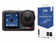 3mk FlexibleGlass Lite pro DJI Osmo Action 5 Pro (2x displej + 1x objektiv)