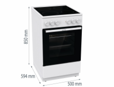 SPORÁK EE ST GEC5A41WG GORENJE