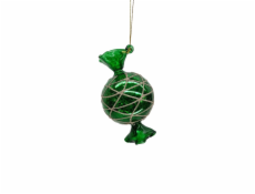 Ozdoby  na vánoční stromeček Christmas Touch EBO340932, zelená, 14 cm