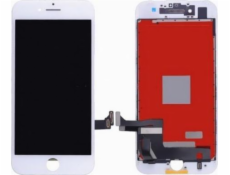 Renov8 Display LCD + dotyková obrazovka pro iPhone 7 Plus – bílá (zcela nový displej LG/Toshiba)