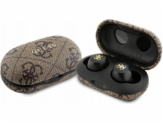 Hnědá sluchátka Guess GUTWSP4EGW