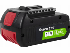 Zelená baterie pro Bosch GBA 18V 5Ah náhradní GBA 1600A002U5