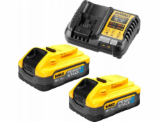 Dewalt  CHARGER DCB1104 +2x5,0Ah POWERSTACK DCB1104H2