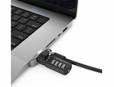 Compulocks Adaptér Compulocks Ledge Lock pro MacBook Pro 16 M1, M2 & M3 s kombinovaným kabelovým zámkem - Sicherheitsschlossadapter - mit Kombinationsschloss - kožešina Apple MacBook Pro 16 (M1, M2)