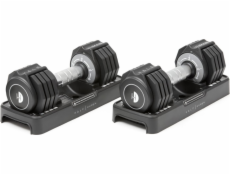 UnderFit Nastavitelné činky 2 x 5 kg Half Human