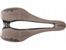 Sedlo Selle Italia SELLE ITALIA SLR BOOST GRAVEL TI316, Superflow S (id match - S3), TI 316 Rail, Fibra-Tek, Light Gel, 204g, Hnědá (NOVINKA)