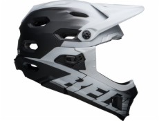 Celoobličejová přilba Bell  SUPER DH Velikost přilby: S(52-56cm),  Matná Černá Bílá Celoobličejová přilba Bell  SUPER DH Velikost přilby: S(52-56cm),  Matná Černá Bílá