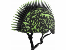 C-PREME Dětská juniorská helma C-PREME T-REX BONEZ MOHAWK černá vel. S CHILD FS 5+ (50-54 cm) (NOVINKA)