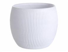 Hrniec Domoletti 66713/095, keramika, H 13 cm, biely