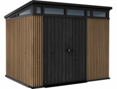 Zahradní domek Keter PENT Signature 9x7 Vertical hnědý, s podlahou