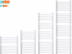 Edan Budnik W16/50 koupelnový radiátor 55 cmx94 cmcm bílý (Š 16/50)