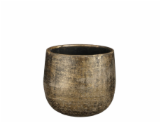 Hrniec Mica Marcus 1155655, keramika, O 18 cm, bronz