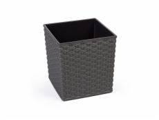 Hrniec Lamela Ratan 597-50, plast, H 40 cm, sivý