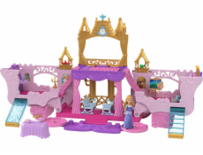 Sada postaviček Mattel Disney Princezna Carriage-Castle Sada figurek 2v1 (HWX17)
