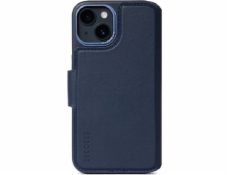 Elmarc Decoded Detachable Wallet – ochranné kožené pouzdro pro iPhone 13/14 tmavě modrá