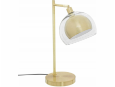 Okouzlující noční lampička Atmosphera Gold, kov a sklo, 48 cm