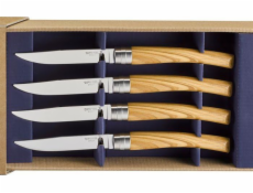 Opinel  Sada 4 stolních nožů z olivového dřeva