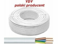 Q-Lantec kábel Elektrický kábel YDY(żo) 3x1,5 450/750V (100m) (EE0002) Q-LANTEC