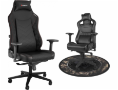 Sedadlo Genesis Nitro 890 G2 černé (NFG-2050) + podlahová rohož Genesis Tellur 500 Master of Camouflage (NDG-1708)
