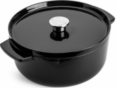 KitchenAid  litinový hrnec 5,2L Onyx Black