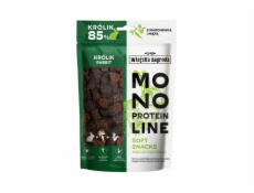 WIEJSKA ZAGRODA Monoproteín line Soft snacks Rabbit - maškrta pre psa - 115g