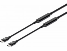 Kabel USB Manhattan MANHATTAN USB 3.2 Gen 2 Aktives Typ-C Kabel 5m 10 Gbit/s 60W