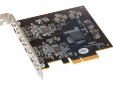Sonnet PCIe 3.0 x4 řadič – 4x USB-C 3.2 Gen 2 (USB3C-4PM-E)