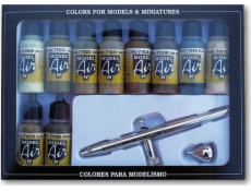 Vallejo : Model Air - Airbrush + kamufláž 10x17