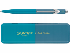 Caran d`Arche  849 Paul Smith kuličkové pero Edition 4, M, v krabici, azurová/ocel