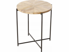 Boltze Konferenční stolek s deskou z mangového dřeva MANDI, 46 cm