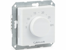 Salus  drátový, pod omítku, elektronický regulátor teploty - denní 230V, bílý, montáž do rámu 55x55 BTR230 Salus  drátový, pod omítku, elektronický regulátor teploty - denní 230V, bílý, montáž do rámu 55x55 BTR230
