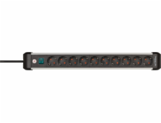 Brennenstuhl Napájecí kabel Brennenstuhl 1391030000 Rozbočovač 3 m 10 x Napájecí zásuvka Indoor Černá, Stříbrná