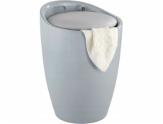 Wenko CANDY GREY pouf - koš na prádlo, 2v1, WENKO