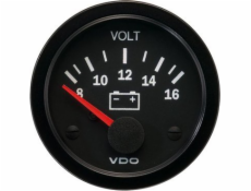 Hodiny VDO VDO 52mm - Volt 12V (8-16V)