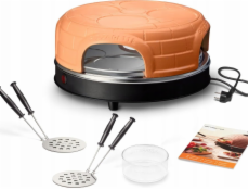 Emerio Výrobník pizzy Emerio Pizzarette 1 pizza(y) 1100 W Černá, Hnědá