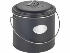 Wenko Kompostér, 3 vyměnitelné filtry neutralizující zápach, 6 l, Nero, WENKO