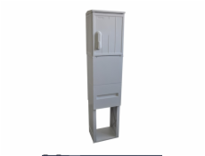 OPTIX Venkovní Optický pilířový rozvaděč (sloupek) 300x1320x250mm, IP44, spodní deska a podstavce