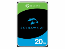 Seagate SkyHawk AI 20 TB vnitřní pevný disk 12 TB 7200 ot/min 512 MB 3.5  Serial ATA III