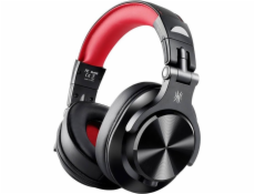 Oneodio A71 Wired Headphones (Black and Red)