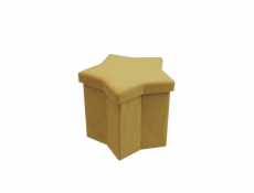 Hviezdicový pouf HS522-6 45 x 43 x 38 cm krémový
