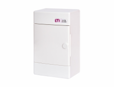 Modulárny štít ECT4PO, 4-modulový supersieťovaný biely. IP40
