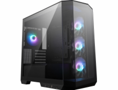 MSI skriňa MAG PANO 100R PZ Black/ bez zdroja/ ľavé a predné sklo/ 4x 120 mm A-RGB fan/ 1x USB-C/ 1x USB3.2/ čierna
