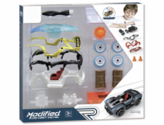 1:32 Stavebnice Auto 17ks - žluté