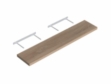 Polica Velano FS 118/24, dub, 118x23,5x3,8 cm