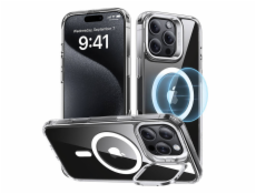 ESR Classic Hybrid (HaloLock) case with stand for iPhone 16 Pro Max (transparent)