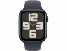 Apple Watch SE (2024) GPS + Cellular 44mm Midnight Aluminium Case with Midnight Sport Band - M/L