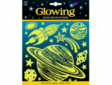 Svietiace samolepky s GLITRO - VESMÍR