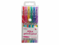 CreaFun - Gélové perá 6 farieb